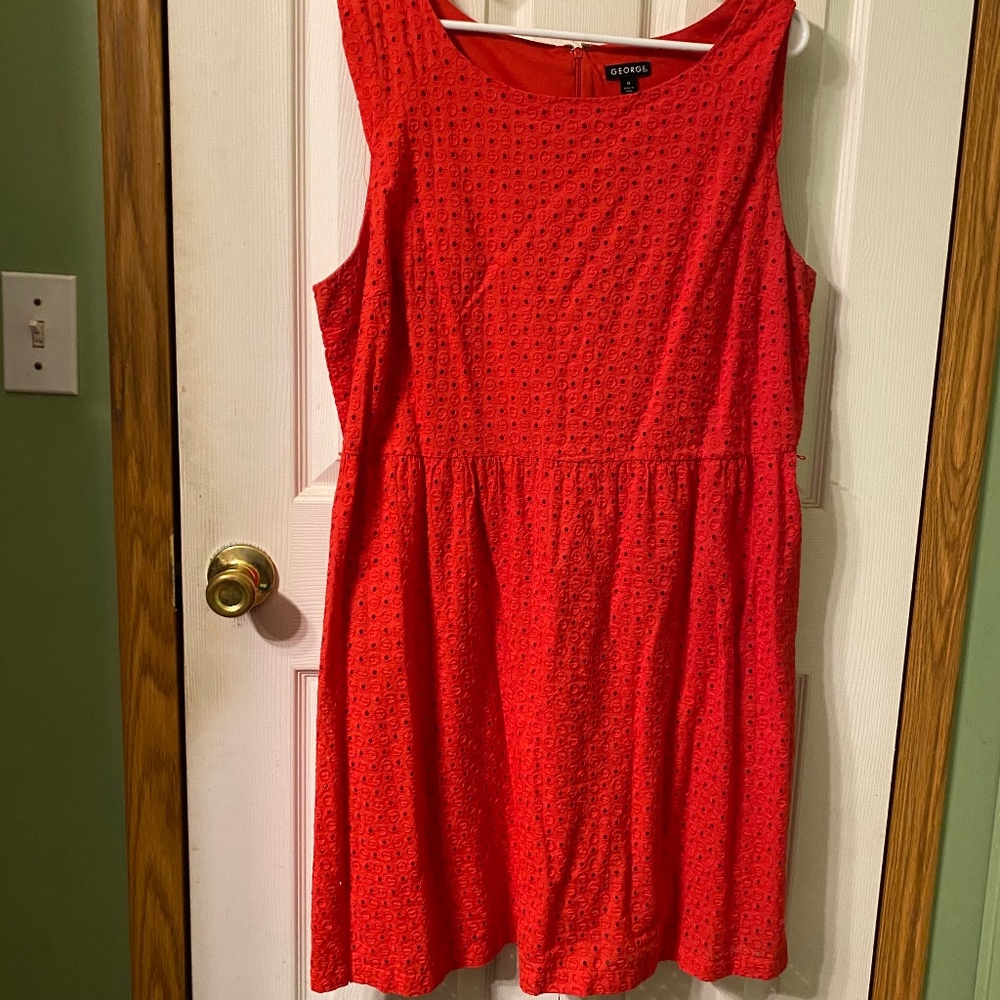Eyelet dress